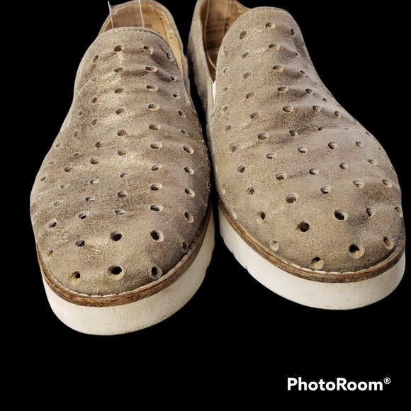 Johnston and Murphy Flex Sneaker Perforated Leather Loafer Removable Insoles 8 - Picture 6 of 12